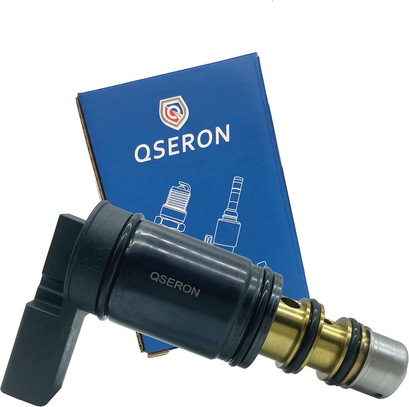 QSERON AC Compressor Control Solenoid Valve for Audi A4 A6 Volkswagen 6SEU14C 7SEU16C 1K0820859S PXE13 PXE16 - Image 1
